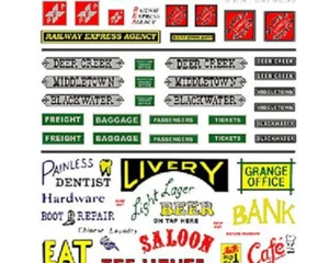 NUEVO Woodland DT553 depósito de transferencia seca/REA/señales publicitarias - Imagen 1 de 1