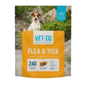 VetIQ Flea & Tick Supplement for Dogs, 240 Count - Picture 1 of 5