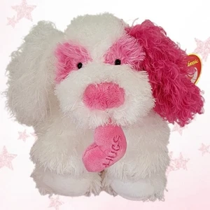 🩷 CRUSH 🩷 2005 TY CLASSIC COLLECTION Pink/White DOG - MWMT'S - Bild 1 von 6