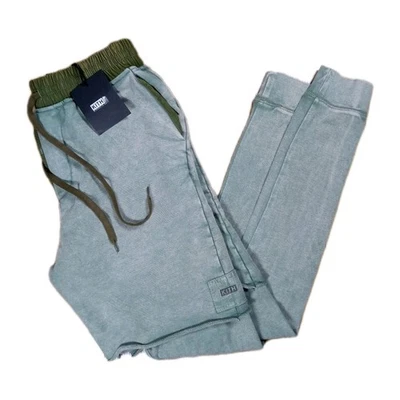 Kith Classics Bowery Sweatpant Shorts Dual Layered Men Sz XS Green Pinnacle 400  - Image 1 of 4