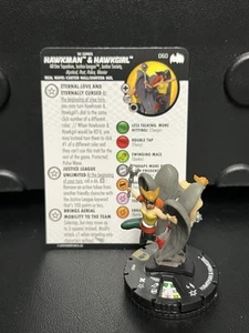 Heroclix Hawkman & Hawkgirl 060 - DC - Batman Animated Set - Picture 1 of 1