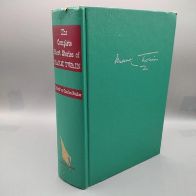 The Complete Short Stories of Mark Twain 1957 Doubleday Hardcover Book Green - Image 1 of 4