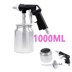 1 L compressed air sand blasting gun sand blasting machine sand blaster 6 mm nozzle tip - Picture 1 of 19