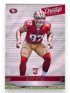 2019 Panini Prestige #211 Nick Bosa Rookie RC 49ers - Picture 1 of 2
