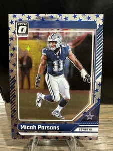 2024 Donruss Optic Micah Parsons #56 Blue Star Dallas Cowboys (markiert) - Bild 1 von 6