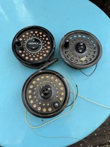 Fliegenrolle und 2 Spulen England - Bild 1 von 2