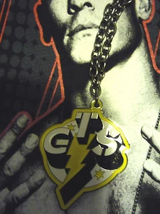 PENDENTIF CATCH WWE CM PUNK GTS GO TO SLEEP COLLIER/PENDANT - Picture 1 of 1