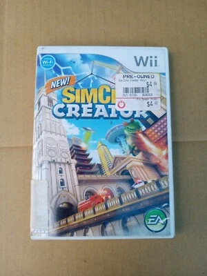 SimCity Creator (Nintendo Wii, 2008) No Manual  - Image 1 of 3