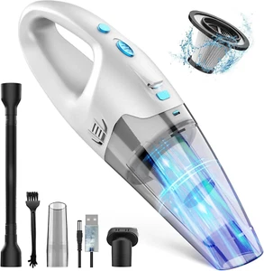 Handheld Vacuum Cordless,Car Vacuum Portable Cordless,Strong Suction Portable Ha - Picture 1 of 8