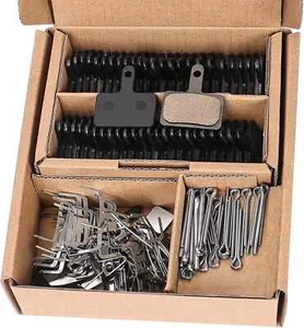 25 Pares Pastillas Freno Bicicleta, Compatible con Pastillas Freno Tektro para Shimano - Imagen 1 de 8