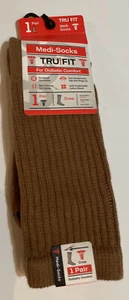 Medi-Socks Diabetiker Komfort Crew Socken für Diabetiker Komfort Toast Herren Größe 10-13 - Bild 1 von 5