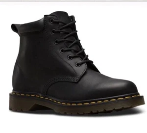 Dr. Martens 939 Ben Six-Eye Core Boot Size: 5 Men/6 Women/37 EU Black Greasy NEW - Picture 1 of 7