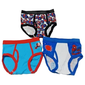 NWOT Set of 2 Boy Spiderman Brief Underwear Cotton 100% - Picture 1 of 9