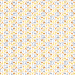 Geometric Flowers Multicolor 100% Cotton Sold by The Yard - Picture 1 of 1