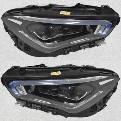 Mercedes Benz W118 CLA200 CLA250 CLA35AMG CLA45AMG Left & Right LED Headlight EU - Image 1 of 4