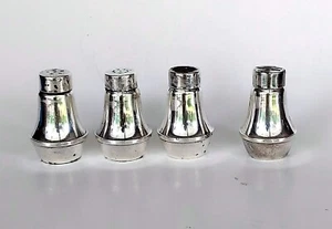 Vintage MCM Duchin Creations sterling silver weighted salt  pepper shaker sets 4 - Picture 1 of 11
