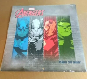 Marvel Avengers 12-month 2018 calendar - Picture 1 of 2