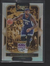 DeMARCUS  COUSINS  2016-17 PANINI SELECT SILVER PRIZMS CARD #203
