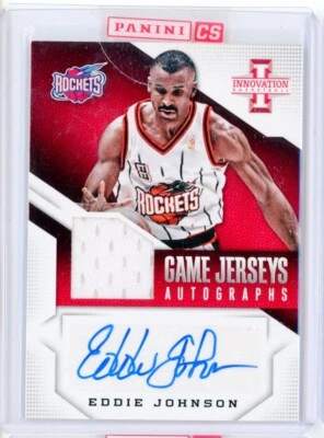 2013-14 Panini инновации EDDIE JOHNSON автограф игры Джерси реликвия 3/199 - Изображение 1 из 2