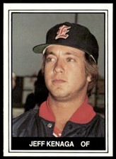 1982 TCMA Evansville Triplets Jeff Kenaga Evansville Triplets #22