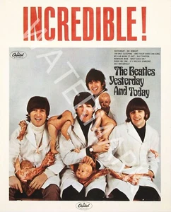 The Beatles - Yesterday and Today Butchers Promo Vintage Music Poster - Picture 1 of 1