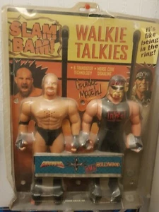 WCW Slam Bam! Walkie Talkies Goldberg & Hollywood Hulk Hogan (RARE) - Picture 1 of 1