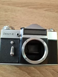 Vintage Zenit E analog M42 bayonet body without lens Ussr Soviet camera - Picture 1 of 11