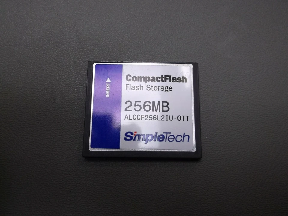 SIMPLETECH ALCCF256L2IU-OTT 256MB COMPACT FLASH 30 DAY WARRANTY - Image 1 of 1