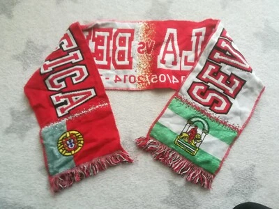 Sciarpa scarf bufanda schal ultras football calcio SEVILLA BENFICA final 2014  - Immagine 1 di 4