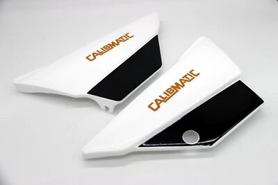 Juego de paneles de cubiertas laterales diestro derecho derecho blanco para Yamaha DT 175 CALIBMATIC Foto 1 de 4