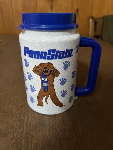12oz Whirley Travel Mug Thermos With Aladdin Lid Pepsi Penn State Nittany Lions Cover