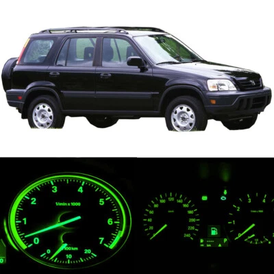 Kit de bombilla LED de cuadro de instrumentos verde para Honda CR-V MT 1997-2001 Foto 1 de 2