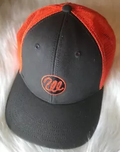 Wrangler Jeans Construcción Naranja Gris Camionero Snapback Sombrero Ajustable Nuevo - Imagen 1 de 8