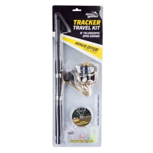 Jarvis Walker 19839 Tracker II Combo with Tackle Kit 8 Gold" - Picture 1 of 1