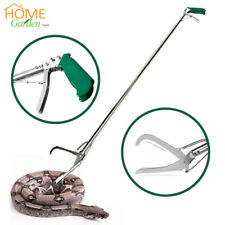 47in Wide Jaw Snake Tongs Grabber Catcher Stick Reptile Handling Tool with Lock