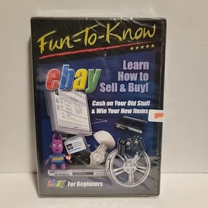 Fun-To-Know Ebay Learn How to Sell & Buy For Beginners DVD with Dale Calvert NEW - Picture 1 of 2