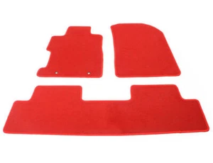 OE Custom Fit Red Front & Rear Carpets Floor Mat For 06-11 Honda Civic 2/4 Door - Foto 1 di 5