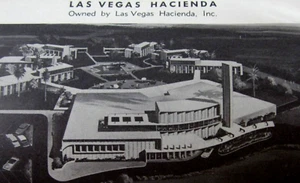 Hacienda Hotel Casino Las Vegas NV Fresno Bakersfield CA Inversión años 50 - Imagen 1 de 7