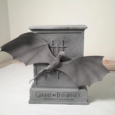 Rare GAME OF THRONES Season 3 LIMITED EDITION NUMBERED BLU-RAY Dragon Box Set - Image 1 of 4