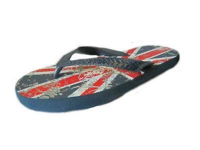 Niños Union Jack de Dedo sin Cordones Chanclas Sandalias: N0022 - Imagen 1 de 4