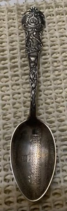 State Of Missouri Seal Sterling Silver Souvenir Spoon University Of Missouri - Picture 1 of 7