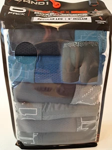 Choose Size 6-Pack And1 Underwear Regular Leg 6" Inseam Boxer Briefs Athletic - Picture 1 of 6
