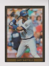 1989 Pacific Cards & Comics #3 Gary Sheffield rookie card, Los Angeles Dodgers