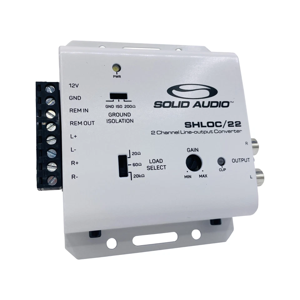 Solid Audio 2-Channel Active Line Output Converter with Auto Turn On SHLOC/22 - Image 1 of 4