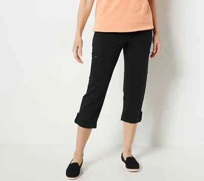 Pantalón Corto Sport Savvy Petite French Terry Bolsillo Carga PXS Negro A487142 Foto 1 de 4