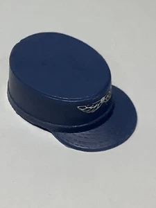 Vintage Action Man Original Air Police Cap Blue Wings Logo Hat Quartermasters - Picture 1 of 8