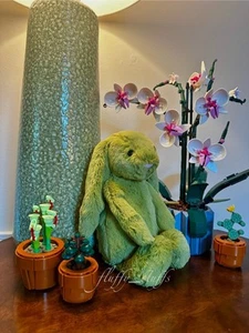NWT Jellycat Moss Bunny! - Picture 1 of 5