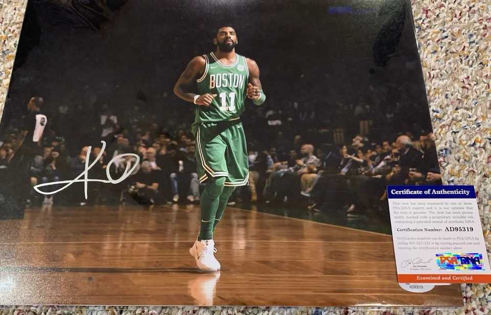 Kyrie Irving Auto Signed 11x14 Photo PSA - Image 1 of 1