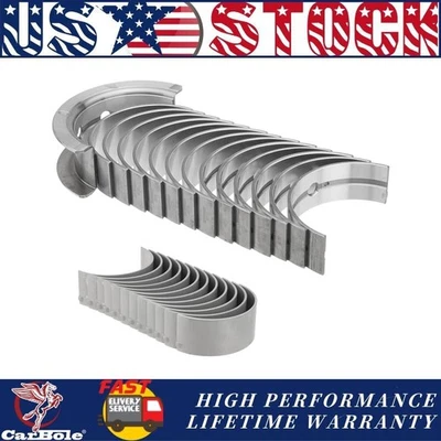 STD Main & Connecting Rod Bearing For Freightliner MT35 MT45 MT55 4.3L 5.9L 6.7L Foto 1 de 4