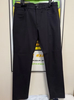 NUEVO CON ETIQUETAS Theory Raffi Neoteric Twill Jeans Talla 36 Negro Foto 1 de 4